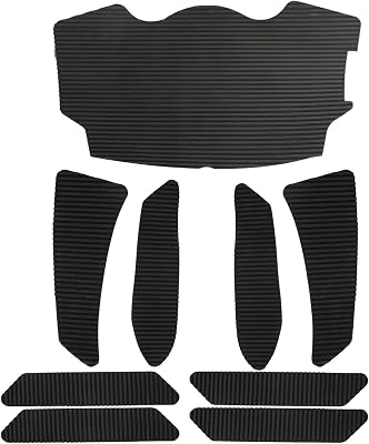 LOSTAR Traction Mats Foot Pads Compatible with Yamaha 2010-2015 Waverunner VXS VX Cruiser VX Deluxe VXR Deluxe