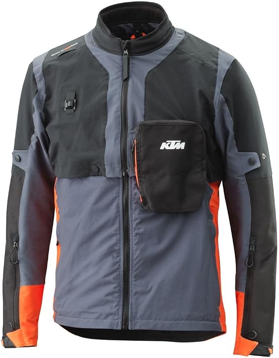 KTM Racetech Lightweight Offroad Jacket (US, Alpha, Small, Regular, Regular, Black)