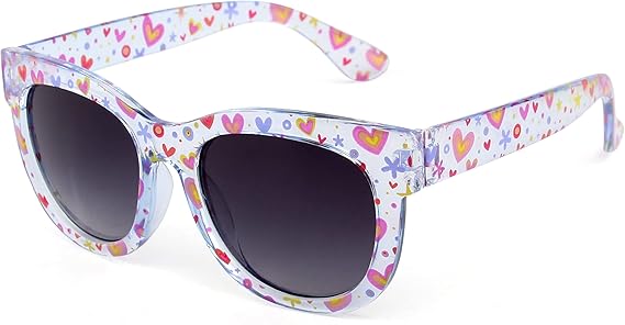 KENBO Kids Sunglasses Girls Boys UV400 Protection with Unicorn Glasses Case