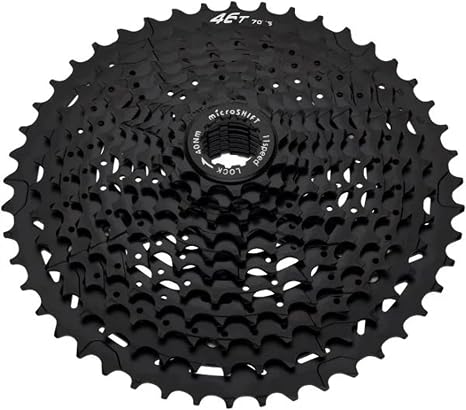 Microshift H11 Cassette - 11 Speed, 11-46t, Black, ED Coated