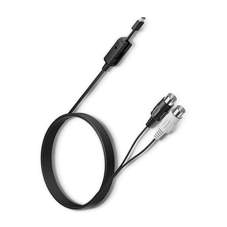 CME C2MIDI Pro - Dual-Purpose USB-C MIDI Cable with Filter, Mapper & Router - Plug & Play USB-to-MIDI Interface - Smart Standalone MIDI Cable with 32-Bit Processor
