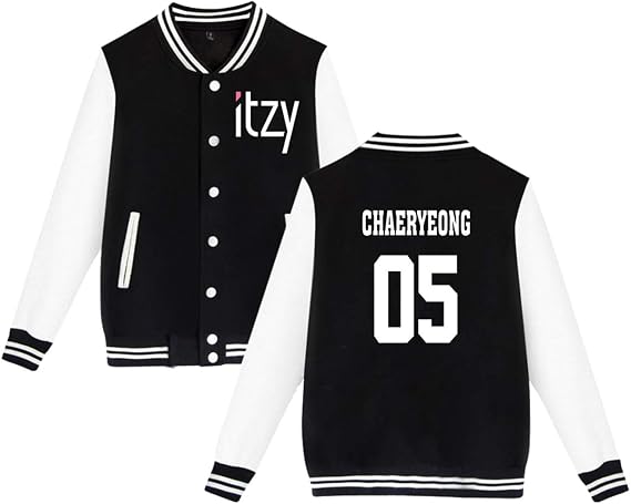 Xkpopfans ITZY Hoodie Sweater It's me Baseball Jersey Lia YeJi RyuJin Yuna Jacket Coats