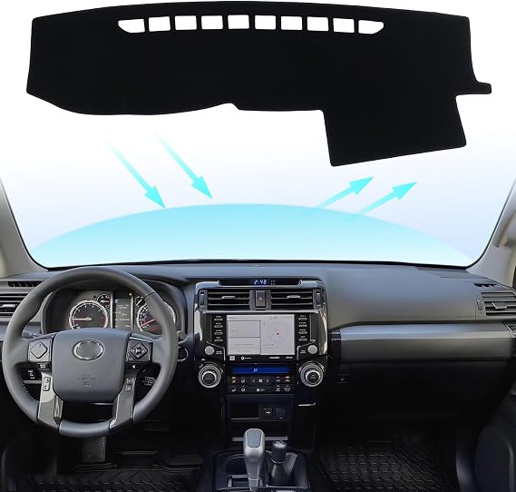 Partsable Car Dashboard Cover Dash Cover Mat Custom Fit for Toyota 4Runner 2003 2004 2005 2006 2007 2008 2009 Interior Dash Mat Dashboard Cover Pad Accessories for 2003-2009 4Runner
