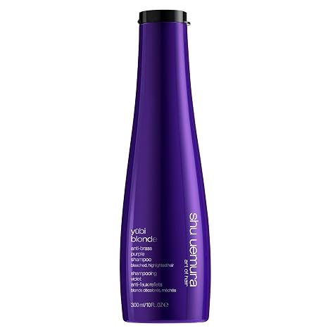 shu uemura art of hair Yubi Blonde Purple Shampoo For Blonde Hair