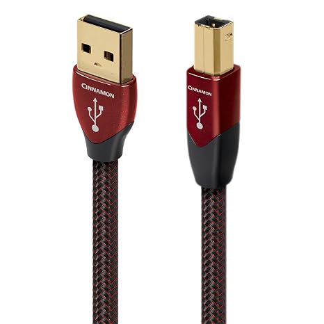 AudioQuest 0.75 m Cinnamon USB-A > B High-Definition Audio Cable