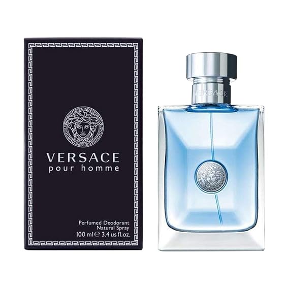 Versace Pour Homme for Men 3.4 oz Perfumed Deodorant Spray |