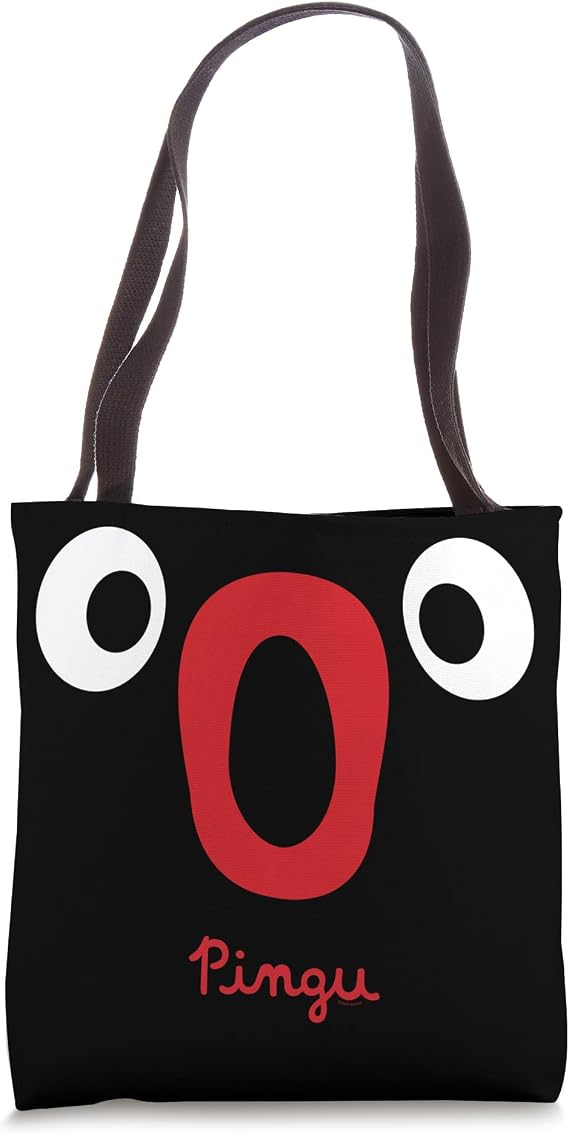 Pingu - Shocked Pingu Face Tote Bag