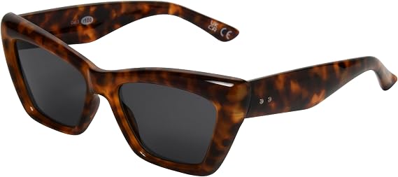 French Connection Women's Tilly Sunglasses Cateye, Black, 54mm