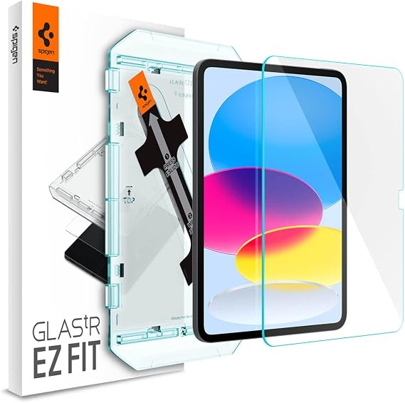 Spigen GlasTR EZ FIT Screen Protector for iPad 11" 11th Gen, 10.9" 10th Gen