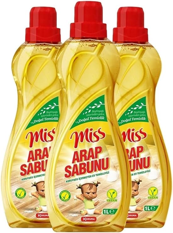 Miss Arabian Soap, 1 Liter, Pack of 3