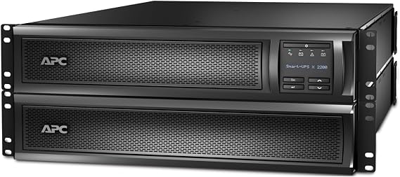 APC Smart-UPS, SMT750RM1U 1U Rack Back-UPS, 1000 VA Backup Battery Power Supply, 4 x NEMA 5-15R, AVR, LCD Screen Bundled with 16GB USB Storage