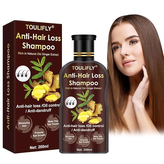 Ginger Shampoo,Hair Regrowth Shampoo,Hair Loss Shampoo,Hair Growth Shampoo,Ginger Shampoo,Hair Thickening Shampoo,Hair Loss Treatments Anti Hair Loss for Thinning Hair Women Men