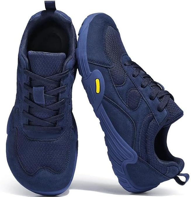 Barefoot Shoes Men Cross Trainer Sneakers Wide Toe Box Minimalist Training Shoes Zero Drop Tennis Ground Feel for Gym Workout Lifting Trail Running Outdoor Hiking Climbing Work Walking Travel Sports