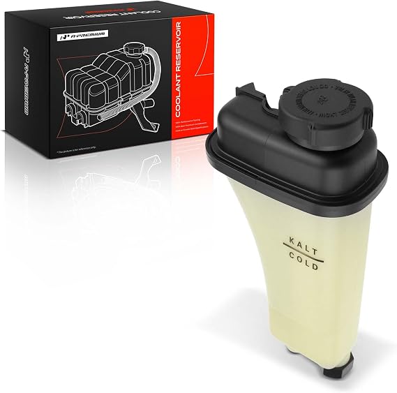 A-Premium Radiator Coolant Expansion Reservoir Overflow Tank W/Cap & Sensor