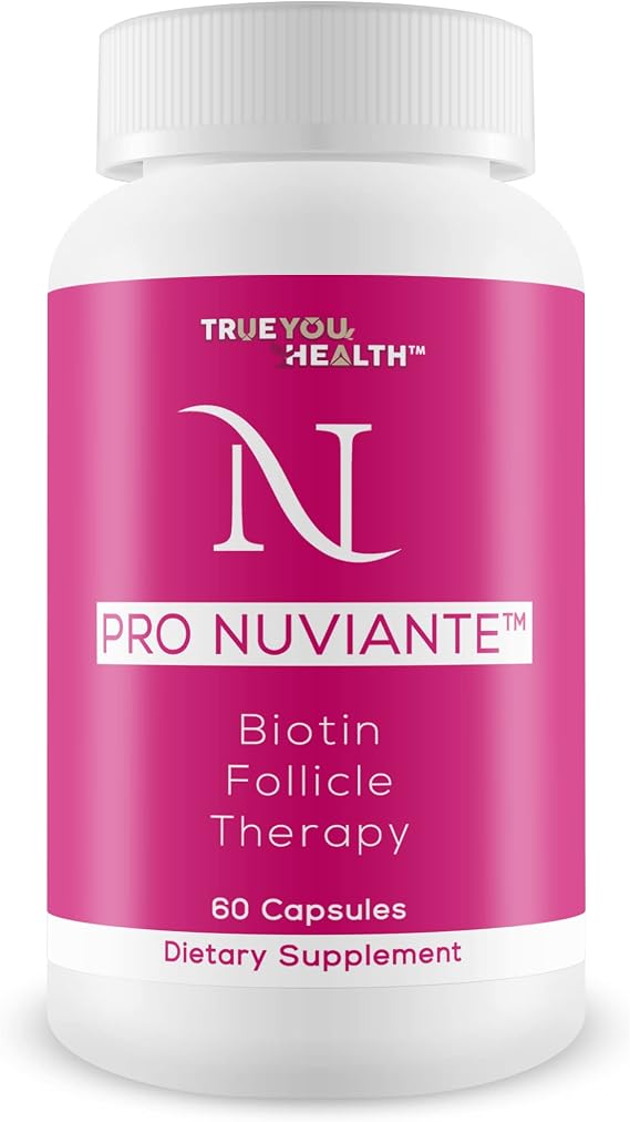 Pro Nuviante - Biotin Follicle Therapy - Support Strong, Thick, Healthy Hair Growth - Aid Blood Flow to Scalp - Boost Oxygen and Nutrient Delivery to Hair Follicles - Help Reduce Breakage & Hair Loss