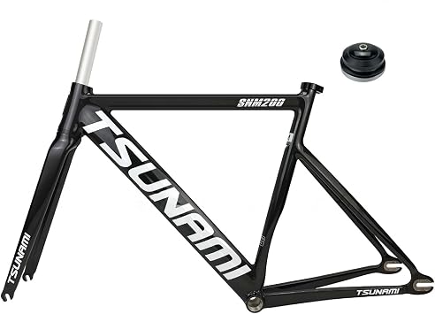 700C Fixed Gear Bike Frameset 52cm 55cm Aluminum Alloy Track Bike Frame Quick Release 100mm/120mm C Brake Single Speed Frames