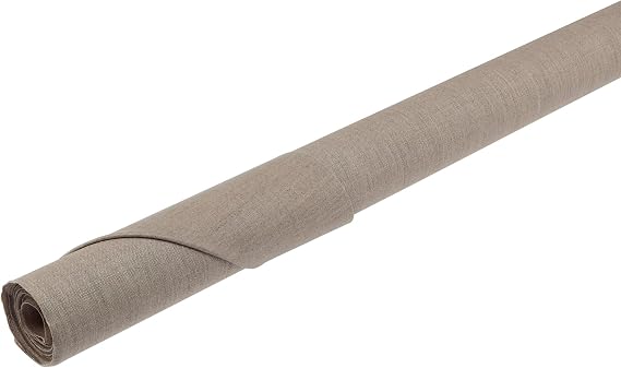 Senso Clear Primed Linen Canvas Roll 14 oz, Medium Tooth, 54" x 6 Yards Professional-Grade Linen for Oil, Acrylic, and Mixed Media Painting