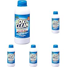 OxiClean 17.6 oz 500 g Oxygen Bleach Soaking Spot Remover No Surfactants Unscented x5