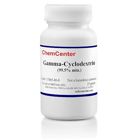 Gamma-Cyclodextrin, Powder, 99.5%, 25 Grams