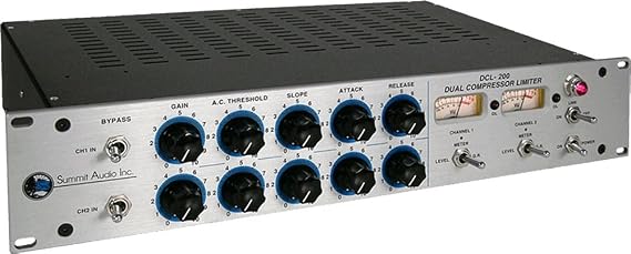 Summit Audio DCL-200 Dual Channel Tube Compressor