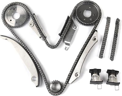 Timing Chain Fit 04-07 for Chrysler Sebring, 05-07 300, 02-04 Concorde, 02-04 Intrepid, 02-04 for Dodge Intrepid, 03-05 Stratus, 05-07 Charger, 05-07 Magnum 2.7L V6 DOHC
