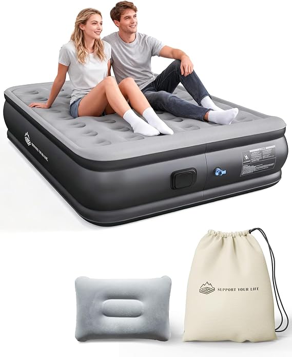 JUITOY Air Mattress Twin with Built in Pump Home Office