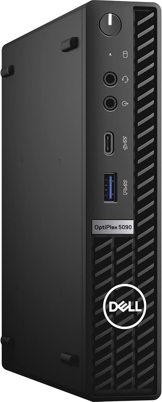 Dell OptiPlex 5000 5090 Desktop Computer - Intel Core i5 10th Gen i5-10500T Hexa-core (6 Core) 2.30 GHz - 8 GB RAM DDR4 SDRAM - 256 GB M.2 PCI Express NVMe 3.0 x4 SSD - Micro PC - Black