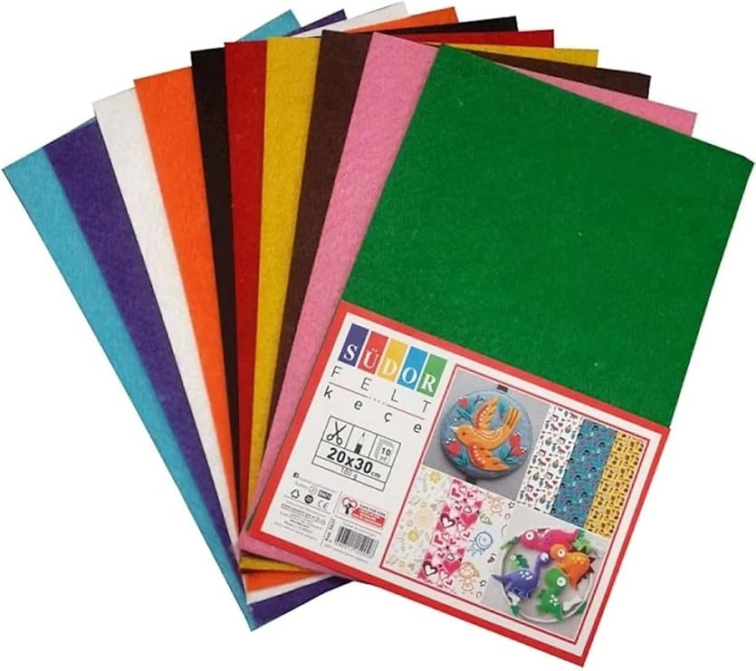 Südor Keçe 20X30Cm 10 Renk 180Gr Sk03