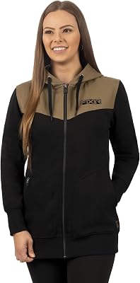 Womens Task Hoodie BlackCanvas  XS