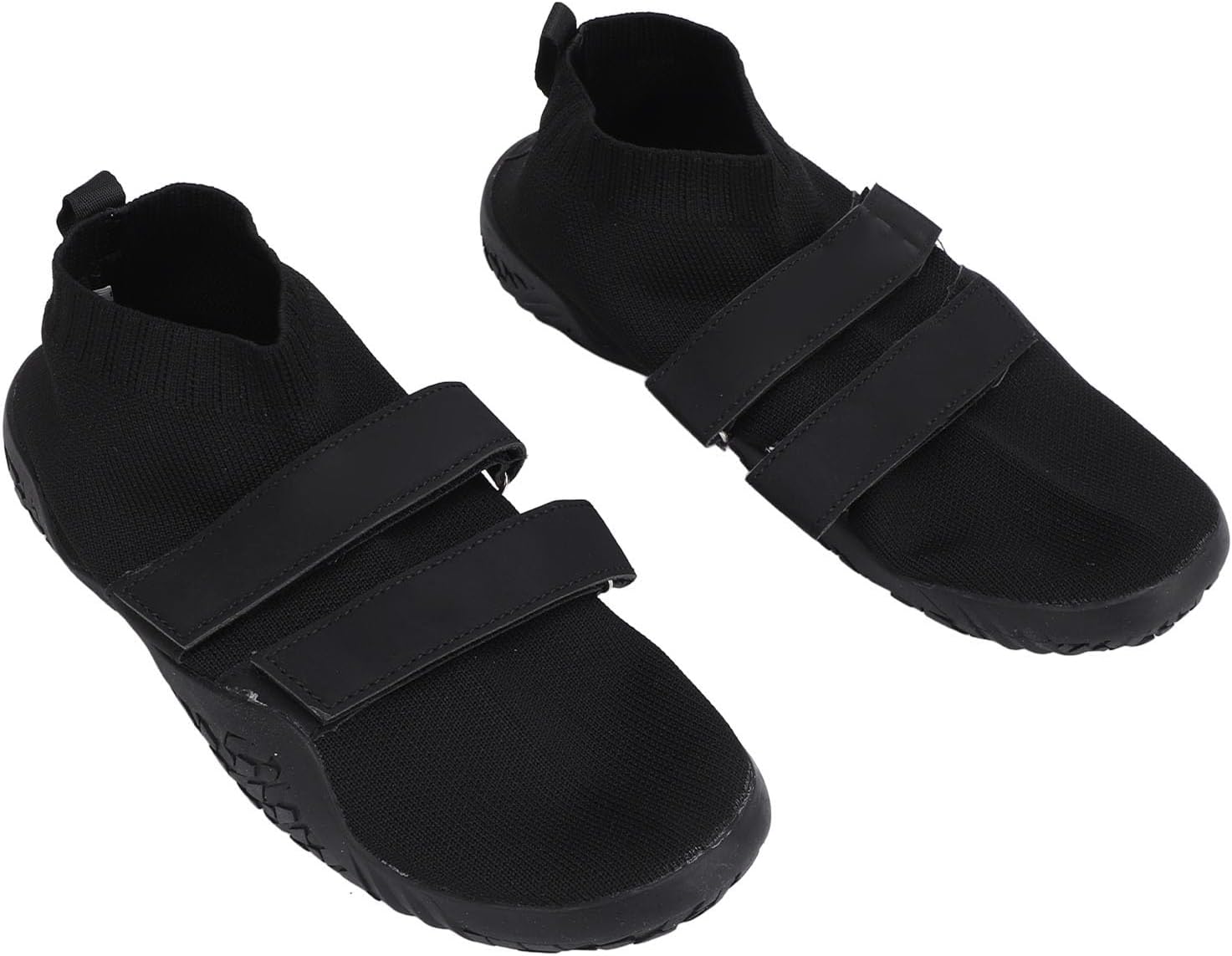 Drfeify 2pcs Barefoot Shoes, Shock Absorption Rubber Nylon Weight Lifting Shoes for Wrestling Squatting Training 41
