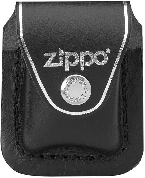 Zippo Black Lighter Pouch with Clip