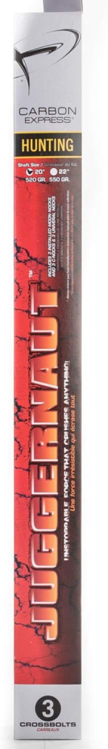 Carbon Express Juggernaut Bolt - 3 Pack