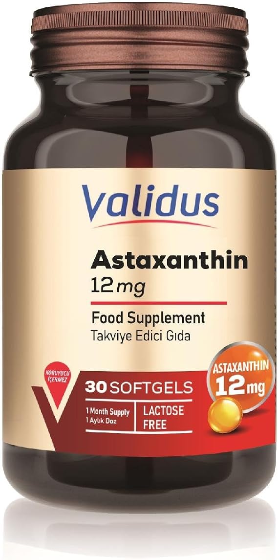 Validus Astaxanthin 12 mg 30 Softgel