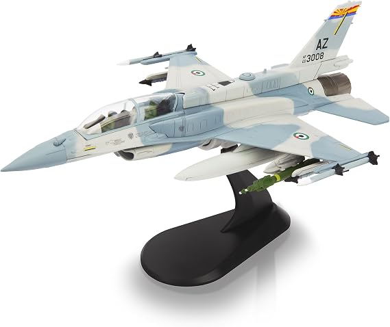 HANGHANG 1/72 Military Model Plane F16F UAE Alloy Fighter Plane Model Airplane for Collection and Gift
