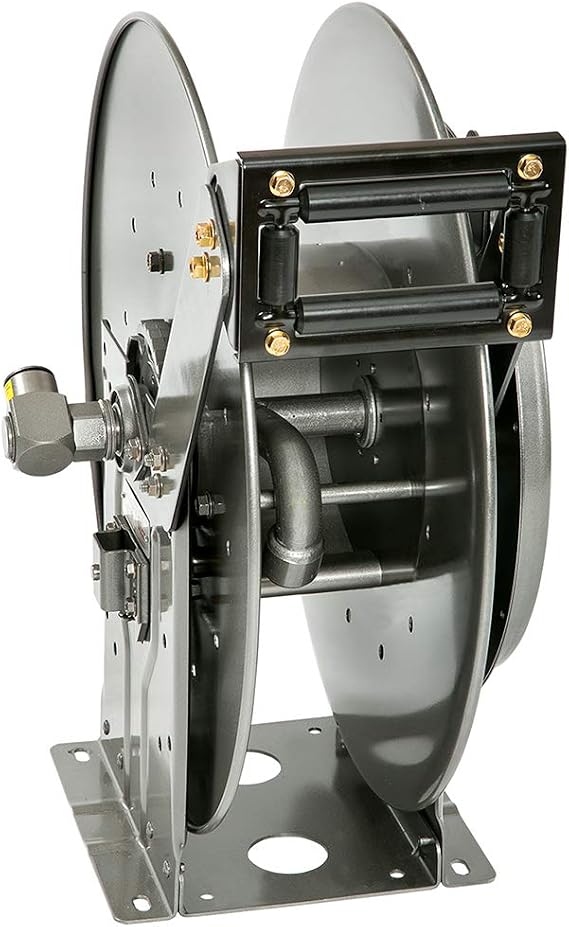 Hannay Reels N816-19-20-10.5J, Series N800, Spring Retractable Hose Reel, 1" x 15' Hose Capacity, 2000 PSI