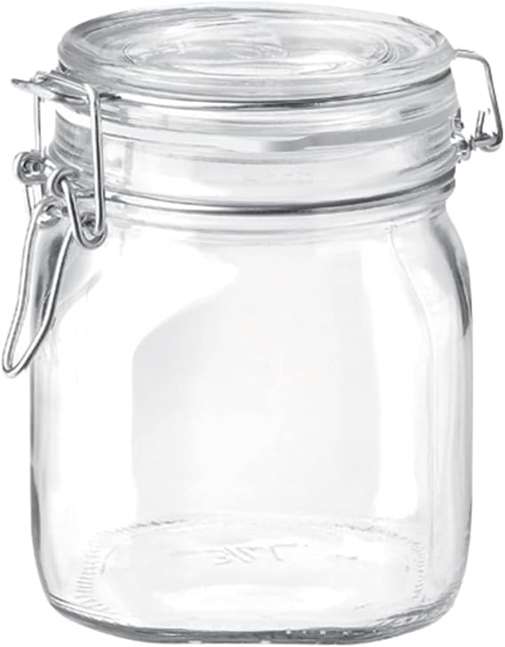 Bormioli Rocco Fido Storage Glass Jar, 25.25 Oz - Clear
