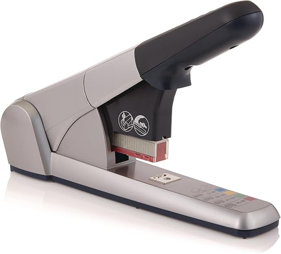 Rapid 02892 Heavy-Duty Cartridge Stapler 80-Sheet Capacity Silver
