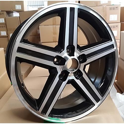 Sik 051 20x8.5 Gloss Black & Machined IROC Wheel 5x112 Bolt Pattern  35 Offset  67 Hub Bore  FWD