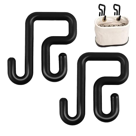 CNQLIS 3" Lineman Bucket Hooks 2Pk, 40lb Capacity for Aerial Baskets