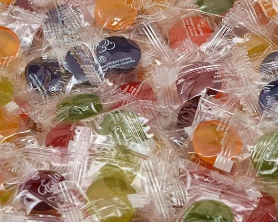 Edaz Sugar Free Hard Candy - no sugar - No carbs - No fat (Assorted Fruit Flavors) (2LB)