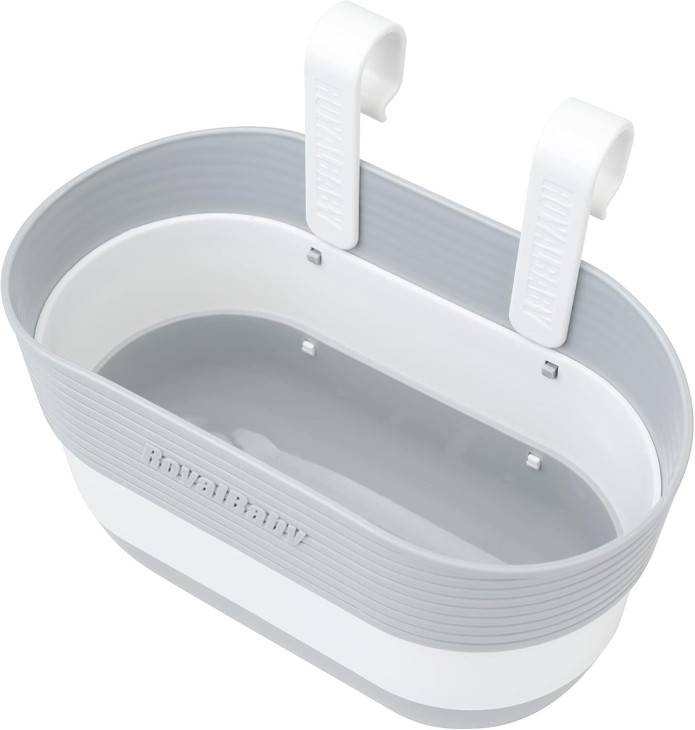 RoyalBaby Kids Bike Foldable Basket, Grey & Pink, S & M