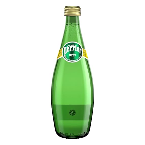 Perrier Sparkling Water, 25.3 FL OZ Glass Bottle