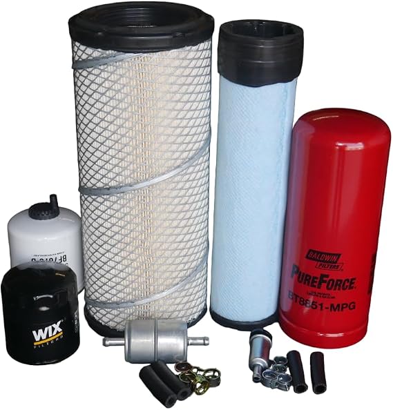 CFKIT Maintenance Filter Kit Compatible with CAT 257B