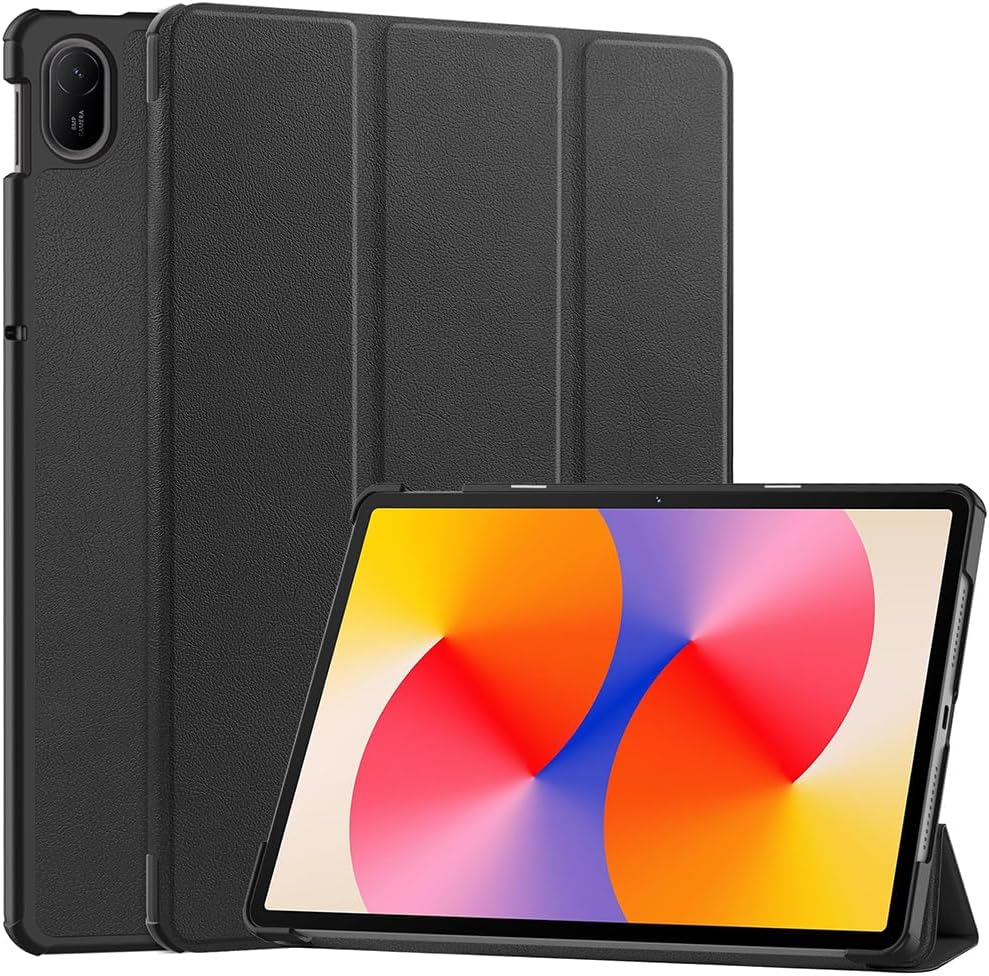 2024 Released Huawei MatePad SE Tablet Case 11 Inch, PU Leather Case, Smart Case, Huawei MatePad SE 11 Cover, Tri-Fold Bracket Function, Beautiful, Ultra Lightweight, Ultra Thin, Shockproof,