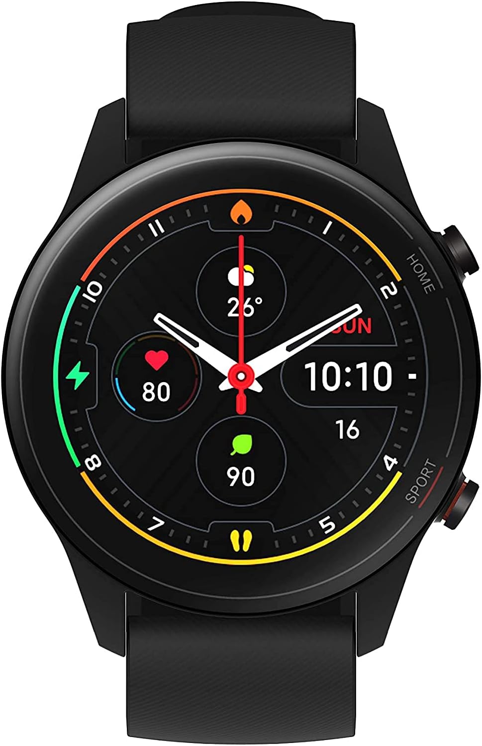 Xiaomi Mi Watch Smartwatch, 1.39-inch Display, Oxygen Level Measurement in Blood Oxygen Level, 16 Days Battery Life, 117 Different Sports Modes, 1.1 oz 32 g, Lightweight Design, GPS Exercise
