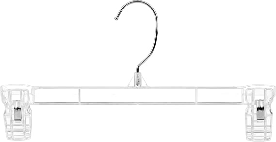DEILSYTM Pants Hangers with Clips 30 Pack Durable Pants Hangers