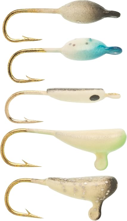 Celsius 5-Pack Lure Assortments Size 8, Glow Colors