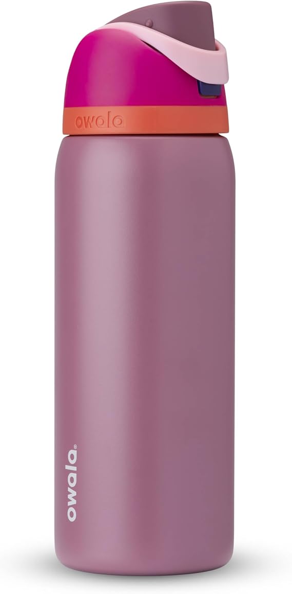 Owala FreeSip Stainless Steel Water Bottle 32 oz Crown Jewel