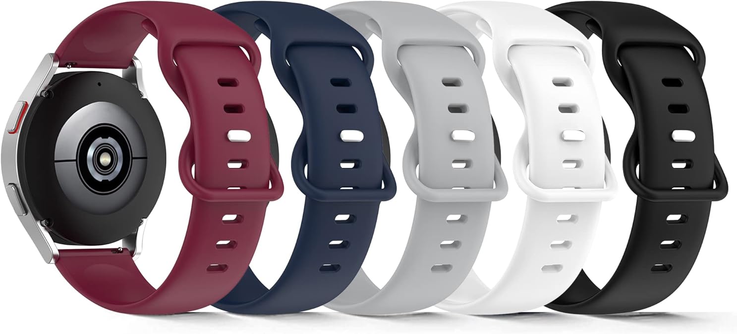 FitTurn Wrist Strap Compatible for Donerton P22/P32/P40 1.65" 1.69" Bands, Soft Silicone Wrist Strap Replacement Watch Band for KALINCO P22/Popglory P22/CanMixs P22 Accessories