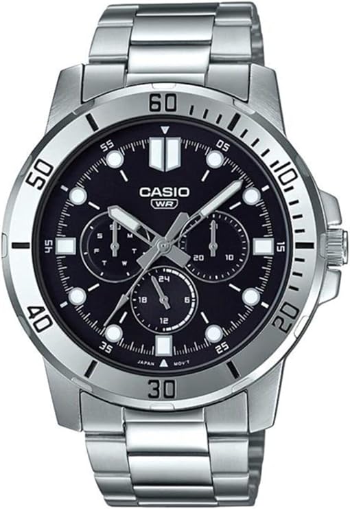 Casio MTP-VD300D-1EUDF Kol Saati, Standart, Analog, Gri, Erkek